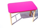 levná dětská stolek růžový